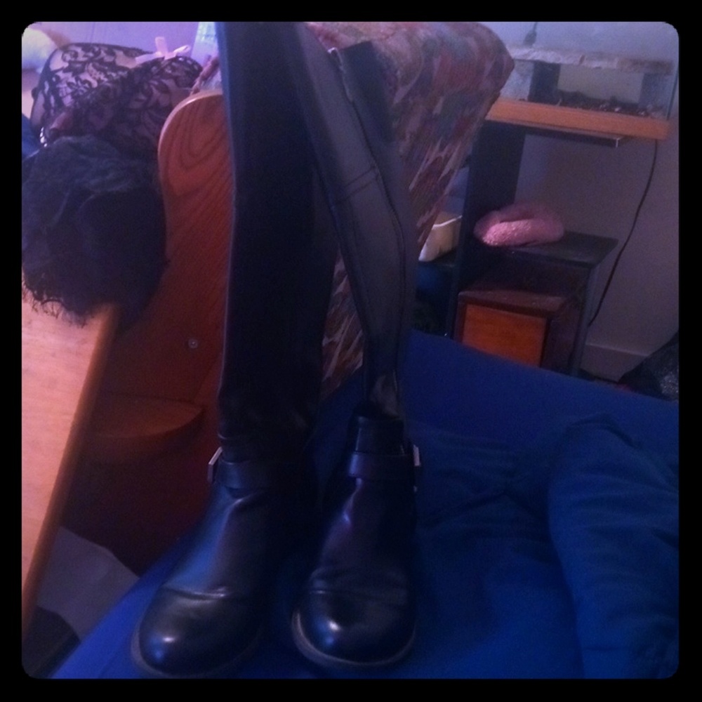 G by Guess riding boots.